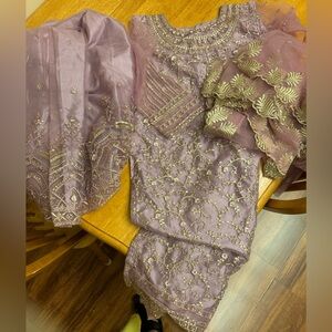 SALWAR SUIT women's ready to wear embroidered plus size eid festival